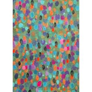 1 yard Marjorie Sarnat QT Fabrics Abstract Brushstroke Opulent Owls Quilting